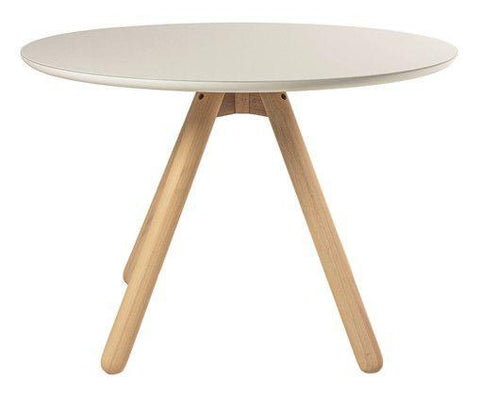 Mesa de Jantar Redonda Delfos Natural Washed - Westwing