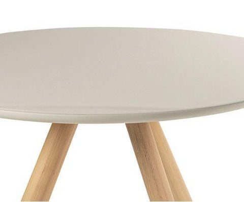 Mesa de Jantar Redonda Delfos Natural Washed - Westwing