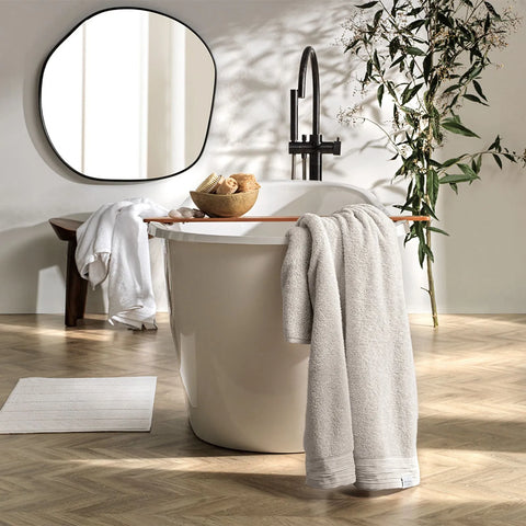 Toalha de Banhão Duna Bege Óptico - Altenburg