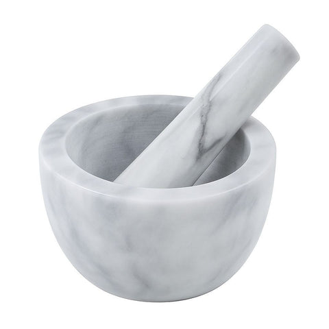 Pilão com Socador em Mármore Marin – Westwing