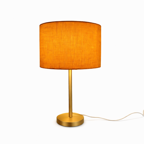 Abajur com cúpula em Linho - Westwing