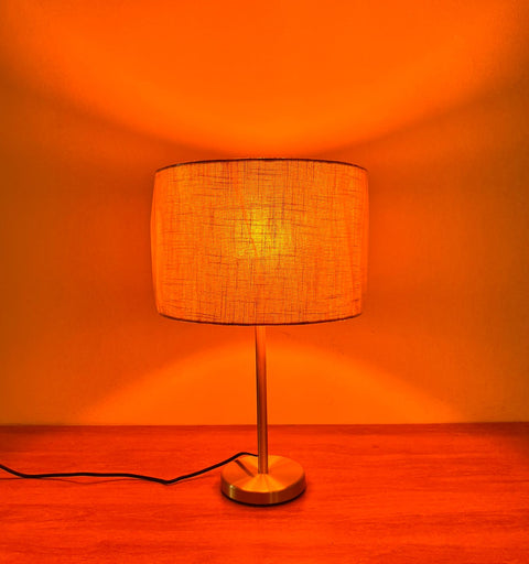 Abajur com cúpula em Linho - Westwing