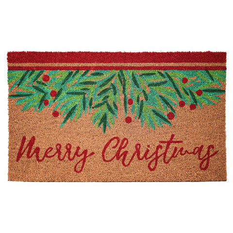 Tapete de Fibra Merry Christmas