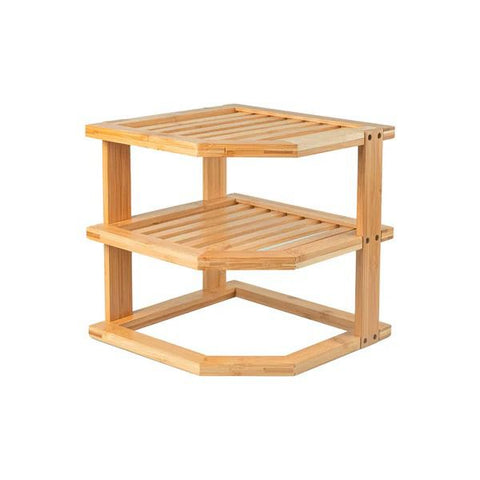Prateleira Organizador Tripla Bambu -  Westwing