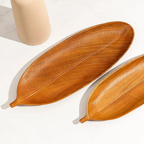 Bandeja Wood Folha G - Camicado