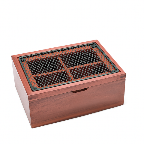 Caixa para Chá e Especiarias Wood em Acacia