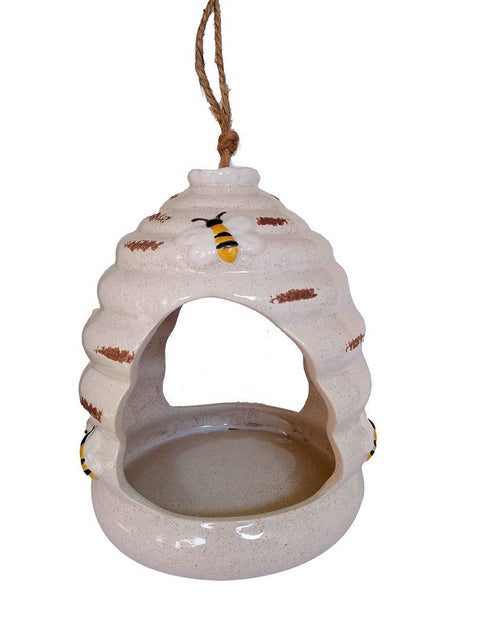 Comedouro Suspenso para Passarinhos Honey Bee – Cerâmica