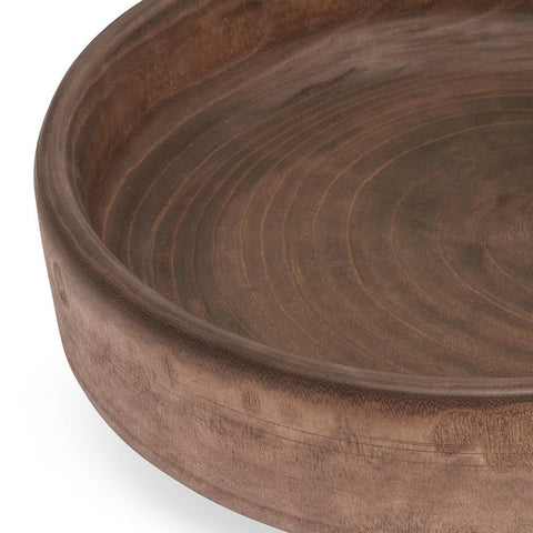 Centro de Mesa em Madeira Natural Rústica – Camicado