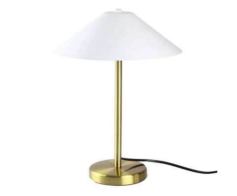 Luminária de Mesa Maia Dourado Lixado - Westwing