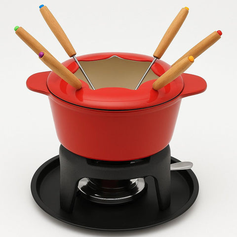 Conjunto para Fondue em Ferro Fundido