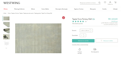 Tapete Turco Fantasy Delli - Westwing