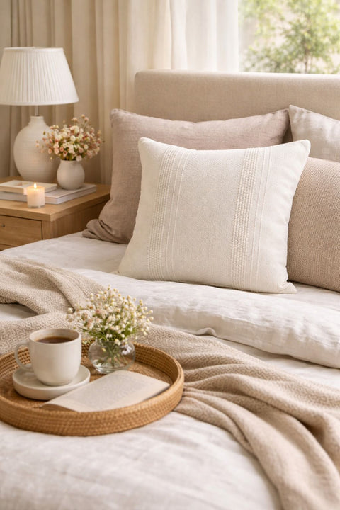 Capa de Almofada Amarilis Cru – Westwing