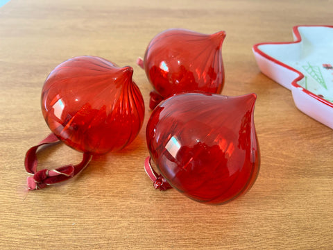 Conjunto com 3 Itens decorativos de Natal - Camicado