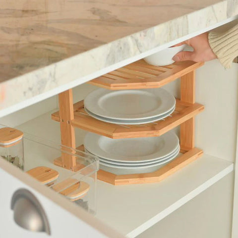 Organizador de Canto em Bambu Éowyn – Westwing