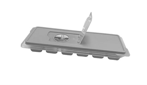 Forma para Gelo Cubos com Tampa Grey - Westwing