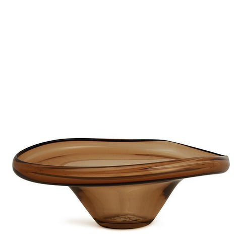 Centro de Mesa Decorativo em Vidro Marrom 29 cm – Camicado