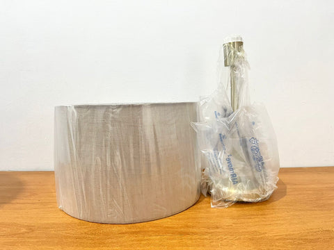 Abajur com cúpula em Linho - Westwing