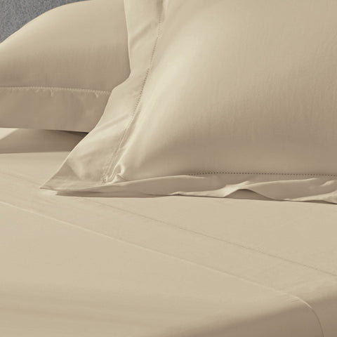 Jogo de Cama Casal 4 Peças Cetim Sublime Marrom Lift - Altenburg