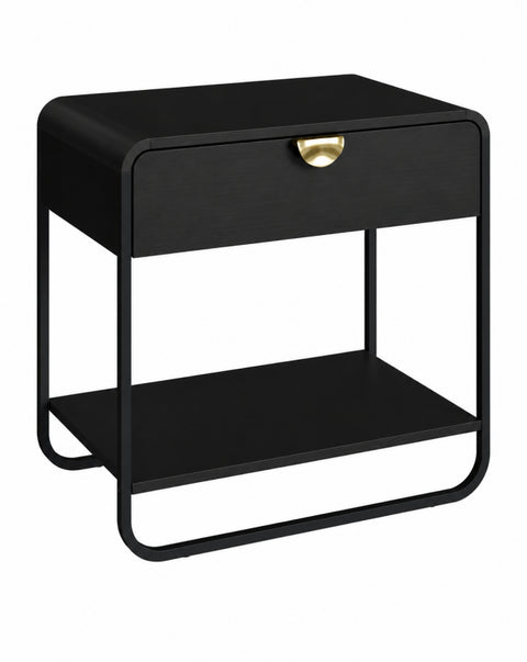 Mesa de Cabeceira Luna Nero - Westwing