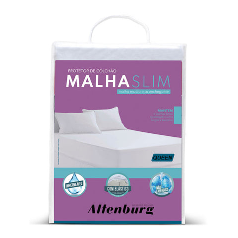 Protetor de Colchão Queen Impermeável Malha Slim - Altenburg