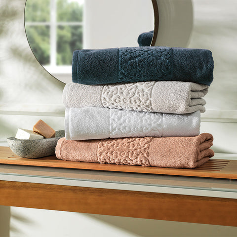 Toalha de Rosto Galleria Azul Naval - Altenburg