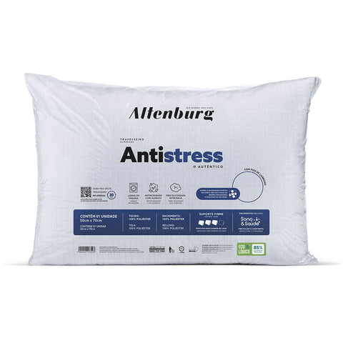 Travesseiro Antistress Branco - Altenburg