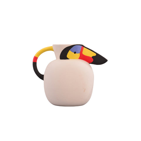Vaso Uirapuru em Porcelana Branco V - Westwing
